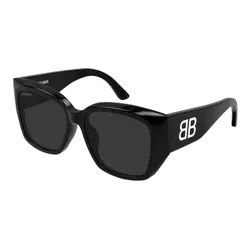 Kính Mát Nữ Balenciaga Sunglasses BB0307SA 001 Màu Xám Đen