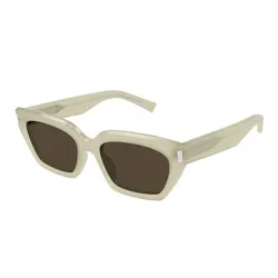 Kính Mát Nữ Yves Saint Laurent YSL Sunglasses SL826PAGE 004  Màu Trắng/Nâu