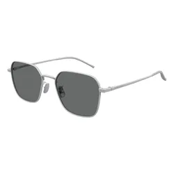 Kính Mát Unisex Bottega Veneta Sunglasses BV1422SA 004 Màu Xám/Bạc