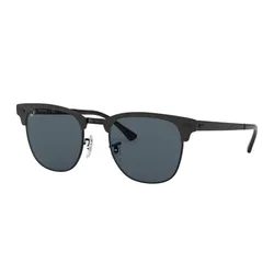 Kính Mát Unisex Rayban Clubmaster Metal Sunglasses 0RB3716 186/R551 Màu Xanh/Đen