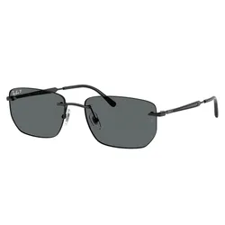 Kính Mát Unisex Rayban Sunglasses 0RB3768 002/8156 Màu Xám/Đen