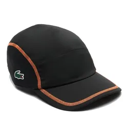 Mũ Lacoste Lasise Men's Tennis Cap With Colourblock Pattern RK7574-C31 Màu Đen