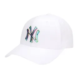 Mũ MLB Anodizing Logo New York Yankees White 32CPLG111-50W Màu Trắng
