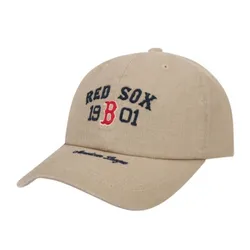 Mũ MLB Boston Red Sox 32CPEE111-43B Màu Nâu Be