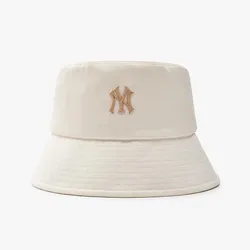 Mũ MLB Bucket  Diamond Monogram Point 3AHTM103N-50CRD Màu Trắng Size 57