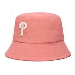 Mũ MLB Bucket Hat Philadelphia Phillies Classic 3AHT0071N-10COS Màu Hồng Size 57