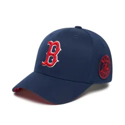 Mũ MLB Circle Curve Cap Boston Red Sox 3ACP1601N-43NYS Màu Xanh Navy Size 57