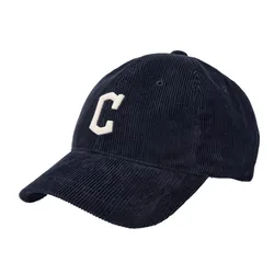 Mũ MLB Cleveland Guardians Corduroy Unstructured Ball Cap 3ACPWC156 45NYS Màu Xanh Navy
