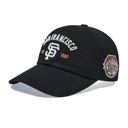 Mũ MLB Coopers Town Patch Unstructured Ball Cap 3ACPB105N-14BKS Màu Đen