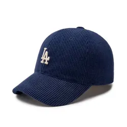 Mũ MLB Corduroy Unstructured Ball Cap LA 3ACPWC136-07NYD Màu Xanh Navy