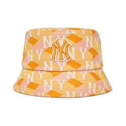 Mũ MLB Cube Monogram Bucket Hat Boston Orange 3AHTM033N-50ORL Màu Cam Size 57