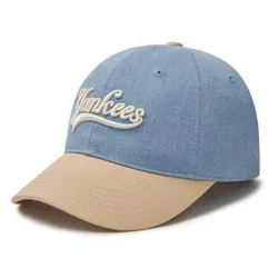 Mũ MLB Culsive Lettering Denim Color Block Unstructured Ball Cap Dodgers Denim 3ACPVD24N-50BLL Màu Xanh Nhạt