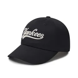 Mũ MLB Culsive Lettering Unstructured Ball Cap New York Yankees 3ACPVL34N-50BKS Màu Đen