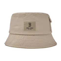 Mũ MLB Gofcore Bucket Hat New York Yankees 3AHTB015N-43BGP Màu Be Size 57