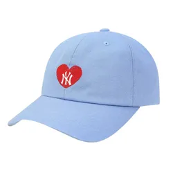 Mũ MLB Heart Front Logo Unstructured Ball Cap New York Yankees 32CPUB111 50U Màu Xanh Blue