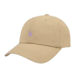 Mũ MLB Los Angeles Dodgers Nano-Logo Unstructured Ball Cap Beige 32CPNA111 Màu Be