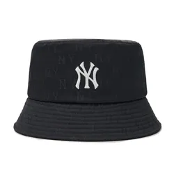 Mũ MLB Monogram Classic Bucket Hat 3AHTM124N-50BKS Màu Đen Size 57