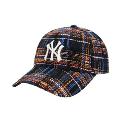 Mũ MLB Tweed Curved Adjustable 3ACPFT016 Phối Màu