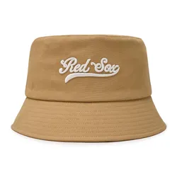 Mũ MLB Varsity Bucket Hat Boston Red Sox 3AHTV024N-43BGD Màu Nâu Size 57