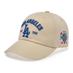 Mũ MLB Vintage Cooperstown Patch Unstructured Ball Cap LA Dodgers 3ACPB105N-07BGS Màu Be