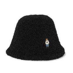 Mũ WHOAU Bucket Steve Dumble Bucket Hat WHACF4T23A Màu Đen