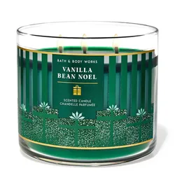 Nến Thơm 3 Bấc Bath & Body Works Vanilla Bean Noel 3-Wick Candle 411g