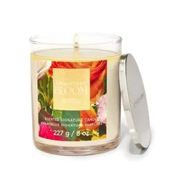 Nến Thơm Bath & Body Works Brightest Bloom Signature Single Wick Candle 227g