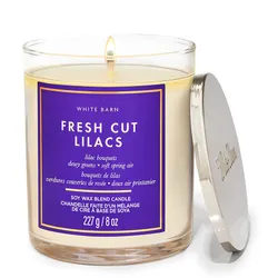 Nến Thơm Bath & Body Works Fresh Cut Lilacs Single Wick Candle 411g