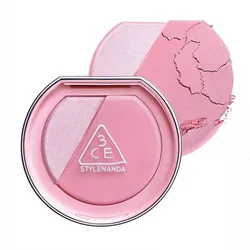 Phấn Má Hồng Kèm Bắt Sáng 3CE Blushlighter Slick Màu Hồng Anh Đào