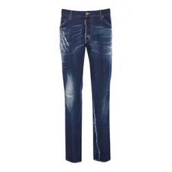 Quần Jean Nam Dsquared2 Blue Denim Wash Cool Guy S74LB1559 S30342 470 Màu Xanh Denim Size 44