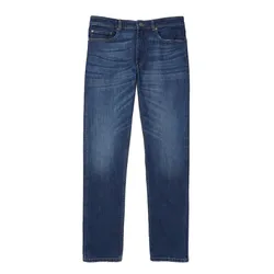Quần Jean Nam Lacoste Men's Slim Fit Stretch Cotton Denim Jeans HH2704 MK9 Màu Xanh Size 40