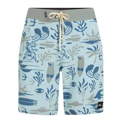 Quần Short Đi Biển Nam O'Neill Hyperfreak Mysto Scallop 20 2800116-35150 Màu Xanh Dương Size XS