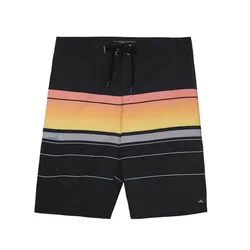 Quần Short Nam O'Neill Hyperfreak Heat Stripe 21 SP3106009-BLK2 Màu Đen Cam Size XS