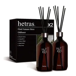 Set 2 Chai Tinh Dầu Nước Hoa Khuếch Tán Hương Thơm Hetras Mùi White Shirt (500ml x 2)