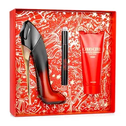 Set Nước Hoa Nữ Carolina Herrera Very Good Girl Elixir EDP 80ml + 10ml Và Kem Dưỡng Thể Very Good Body Lotion 100ml (3 Món)