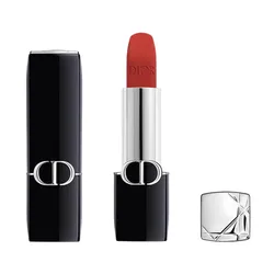 Son Dior Rouge Velvet Nắp Hít (2025) 777 Fahrenheit Veil Finish Màu Đỏ Cam