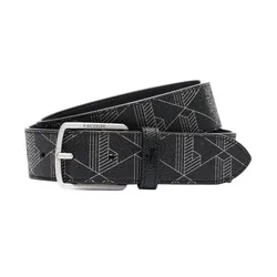 Thắt Lưng Nam Lacoste Monogram Belt RC4098 H45 T100/39 Màu Đen Size 100