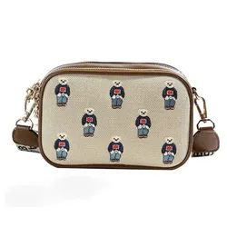 Túi Đeo Chéo Nữ Beibaobao Crossbody Bag 6974406818634 Màu Xanh - Nâu