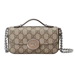 Túi Đeo Chéo Nữ Gucci  Petite GG Mini Bag Màu Be