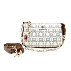 Túi Đeo Chéo Nữ Guoo Bear Crossbody Bag GU1149-19220 Màu Be