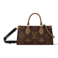 Túi Đeo Chéo Nữ Louis Vuitton LV M14236 OnTheGo East West Chain Màu Nâu