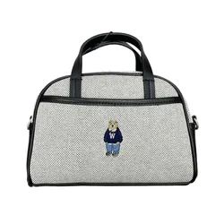 Túi Đeo Chéo Nữ WHOAU Steve Canvas 2 Way Mini WHBGG2223A Màu Đen Xám