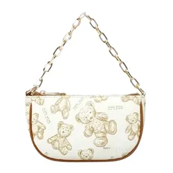 Túi Đeo Vai Nữ Guoo Bear GO-2010-2910 Màu Trắng