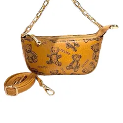 Túi Đeo Vai Nữ Guoo Bear GO-2010-4920 Màu Nâu