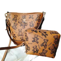 Túi Xách Tay Nữ Guoo Bear GU1165-2920 Màu Nâu