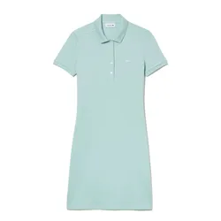 Váy Polo Nữ Lacoste Slim Fit Stretch Petit Pique Polo Dress EF5473-51-LGF Màu Xanh Mint Size 34