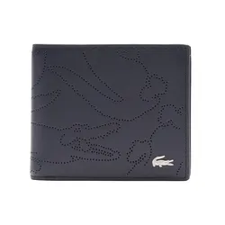Ví Nam Lacoste Men's Wallet Fg Medium NH5086FW R68 Màu Xanh Đen