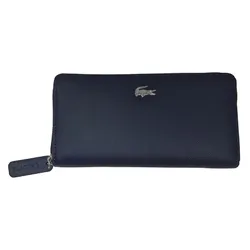 Ví Nữ Lacoste NF4776OV 141 Ladies Large Zip Wallet Màu Xanh Navy