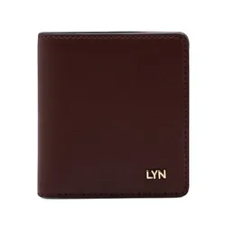Ví Nữ Lyn Jardin Compack Wallet - Dark Brown L26CWWC003  Màu Nâu Đậm