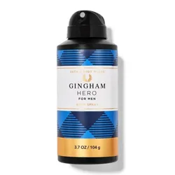 Xịt Thơm Toàn Thân Nam Bath & Body Works Men's Body Spray Gingham Hero 104g